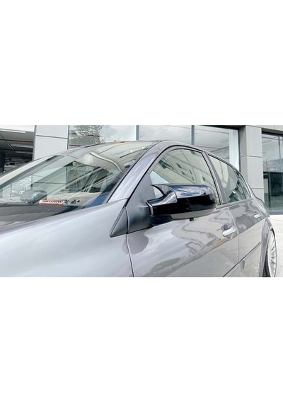 Renault Megane 2 2002-2009 Batman-Yarasa Ayna Kapağı Piano Black