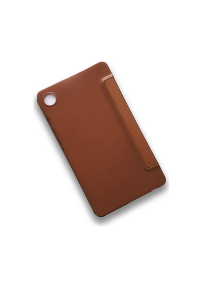 Newface - 17 - Samsung Galaxy Uyumlu Tab A9 Kılıf Tablet Smart Kılıf - Csmo-tex - - Kahverengi