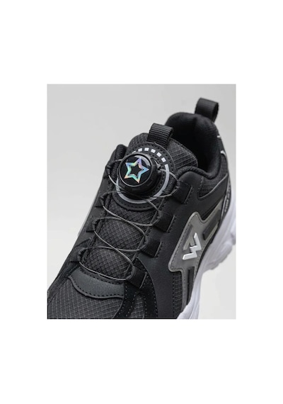 Toom Tom Walkıng Unisex Otomatik Bağcıklı Spor Ayakkabı 36-39 Numara Hafif Kaymaz Taban Siyah - Beyaz Toom Tom Walkıng Unisex Otomatik Bağcıklı Spor Ayakkabı 36-39 Numara Hafif Kaymaz Taban Siyah - Beyaz