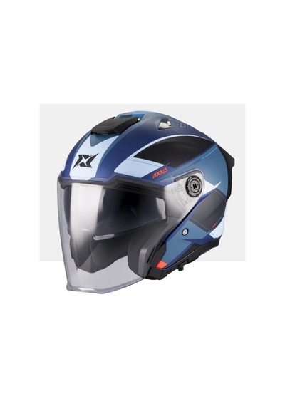 Axxıs Kask Blazer Sv Traffıc C7 Mat Xl Mavi/siyah
