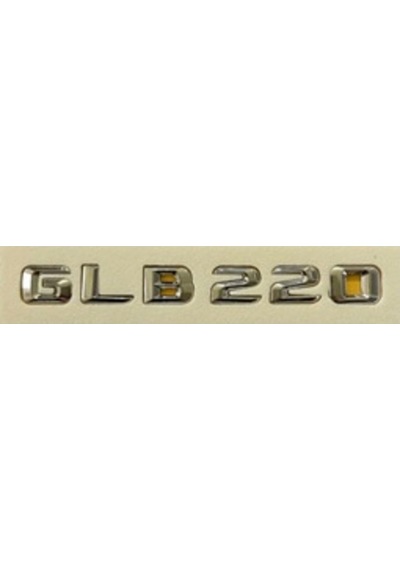 Mercedes Uyumlu Yazı Glb 220 Krom