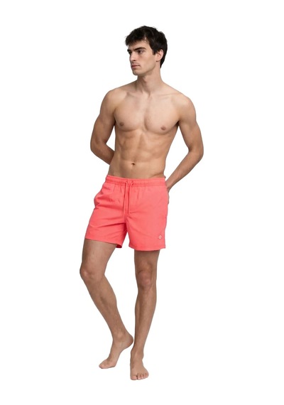 Jack & Jones Jpstmaui Tropic Erkek Hot Coral Deniz Şortu 12291385 Mercan