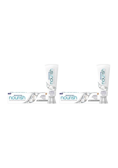 Nourish Sağlıklı Beyazlık Diş Macunu 75 Ml 2 Paketi
