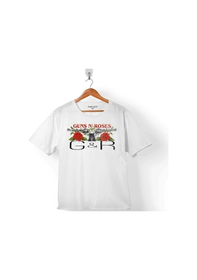 Guns N And Roses Gun Gül Ve Kan Silah Çocuk Tişört 001