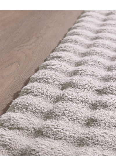 Madame Coco Vivre Bubble Halı - Taş - 80x300 Cm 8684427182901 Taş 80 X 300 Taş