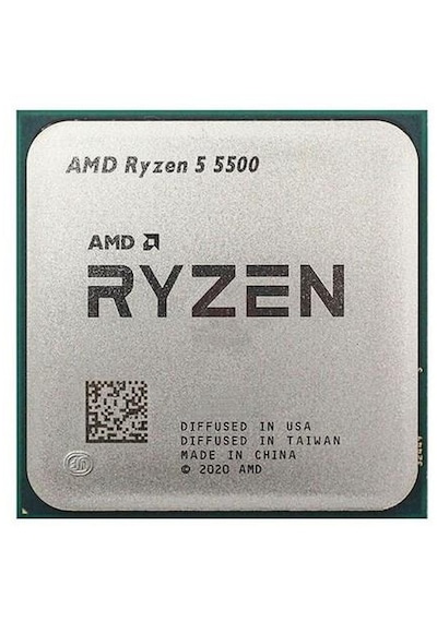 Amd Ryzen 5 5500 19mb 6çekirdekli Vga Yok Am4 65w Kutusuz+fansız
