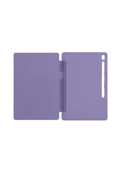 Apple Uyumlu  iPad Pro 11 2024 Kılıf Kalemlikli Hugo Tablet Kılıfı - Mor Diğer