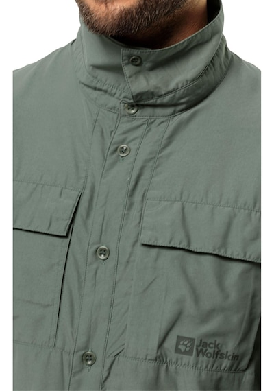Jack Wolfskin 1404101 Barrier L/s M Gömlek Yeşil Erkek Gömlek Yeşil