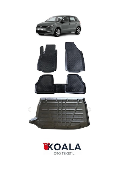 Volkswagen Polo 2010-2017 Üst Bagaj Comfortlıne-hıghlıne Paspas Ve Bagaj Set