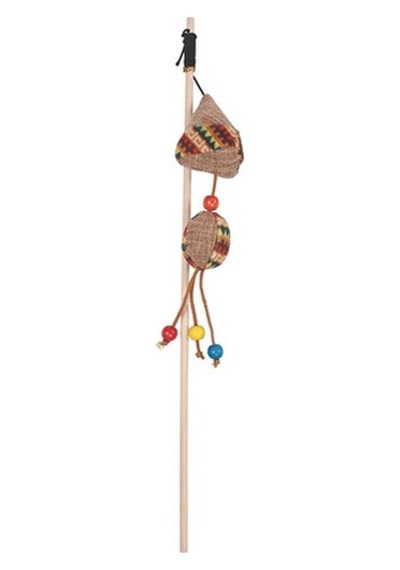 M-pets Charmy Catnipli Olta Kedi Oyuncağı Kahverengi 17x6x3cm 244-50047.01