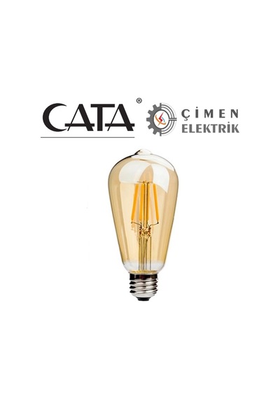 Cata Ct 4350 4w Led Ampul 2700k Amber E27 Duy Çok Renkli