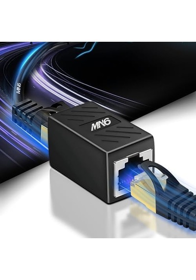 Mn6 M13x Cat6 Kablo Birleştirici/2 Adet-cat5-cat6-cat7-cat8-uyumlu/ethernet Kablo Uzatma Aparatı-ethernet Uzatma Aparatı 2