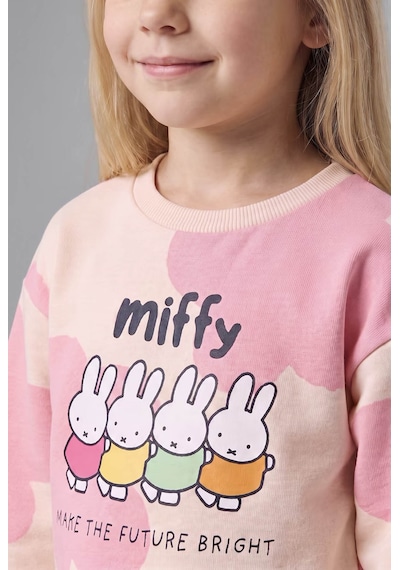 Defacto 2'li Miffy Baskılı Ekru Kız Bebek Alt-üst Takım I2162a5/er233