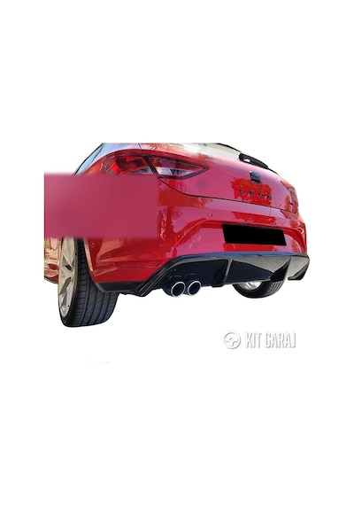 Kit Garaj Leon Mk3 Style Düz Difüzör Plastik 2012-2020 Boyalı