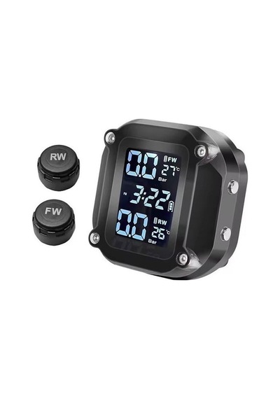 Pm-28656 Motosiklet Kablosuz Lastik Basınç Ve Sıcaklık İzleme Sistemi Tpms
