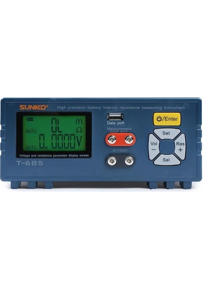Sunkko T-685 Batarya Pil - Direnç Test Cihazı