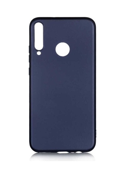 Huawei P40 Lite E Kılıf Zore Premier Silikon Kapak Lacivert