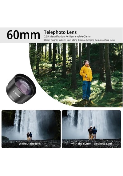 Cl-006 60mm Telefoto Profesyonel Telefon Lensi