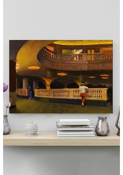 The Sheridan Theatre - Edward Hopper Sanatsal Poster