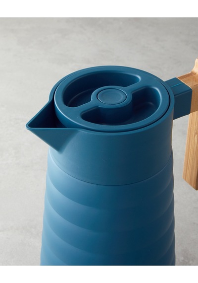 English Home Good Mood Elise Çelik Termos 2 Litre Petrol Mavisi Petrol Mavisi