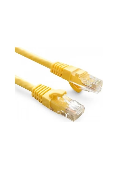 Ods 0.3m Cat6 Utp Lszh Saf Bakır Sarı Patch Kablo 20'li Paket -217606
