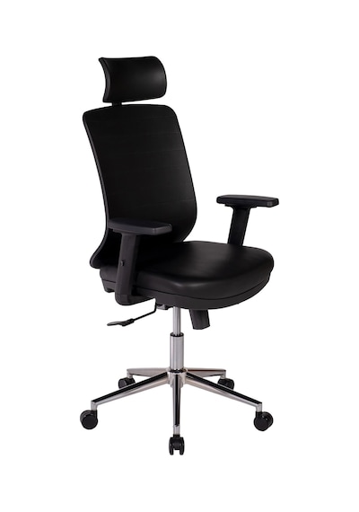 Ofisbazaar Up Deri Yönetici Koltuğu Ergonomik Ve Modern Tasarım Martin 01- Siyah Deri Siyah Ofisbazaar Up Deri Yönetici Koltuğu Ergonomik Ve Modern Tasarım Martin 01- Siyah Deri Siyah