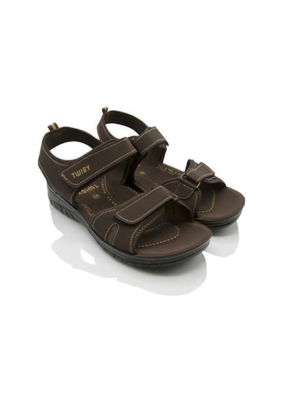 Twigy Adventure Çocuk Sandalet Kahverengi 28/35 K1301-RB Kahverengi