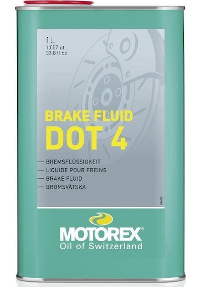 Motorex Dot 4 Hidrolik Fren Yağı 1000ml Siyah