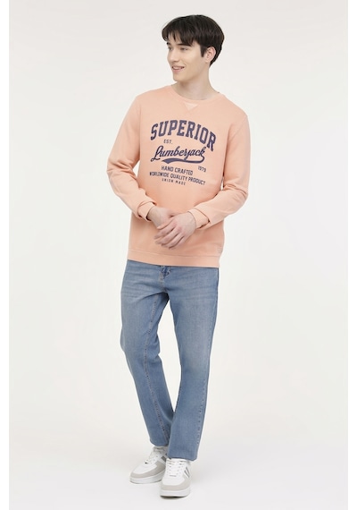 Lumberjack Ml Hector 16urb1044 4fx Somon Erkek Sweatshirt 000000000101571616