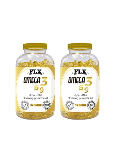 Omega 3-6-9 Balık Yağı 90 Softgel 2 Kutu