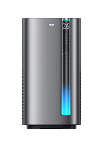 Air Purifier Macro Max S Akıllı Hava Temizleyici, Hepa Filtre, Pm2.5 Sensör, 18 Db, 203 M², Rgb Işık Gri