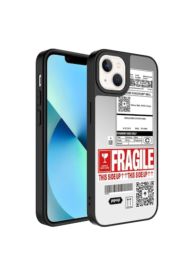 Apple Uyumlu  iPhone 13 Kılıf Aynalı Desenli Kamera Korumalı Parlak Zore Mirror Kılıf