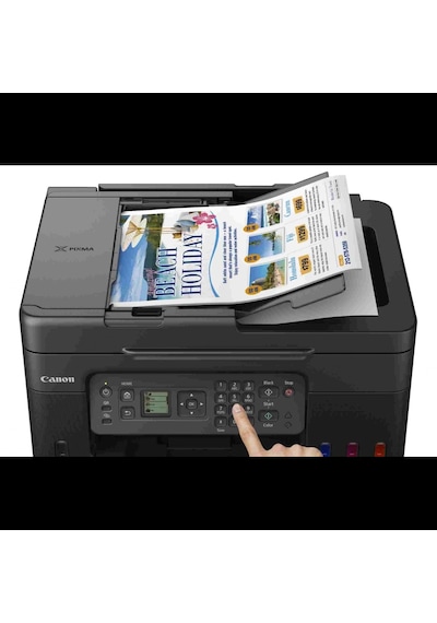 Canon Pıxma G4470, Renkli, Mürekkep Mega Tanklı, Yazıcı, Tarayıcı, Fotokopi, Fax, Wifi, Bulut, Adf,