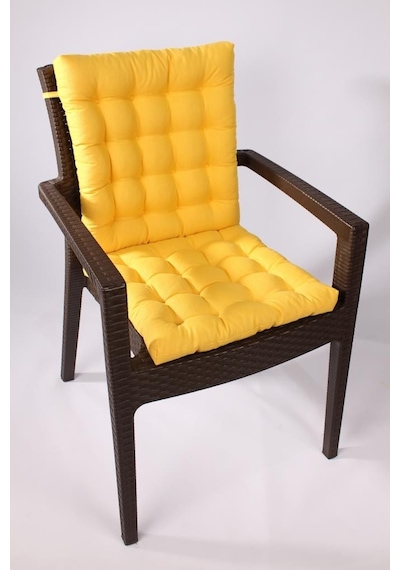 Altınpamuk Lüx Pofidik Rattan Lotus Sandalye Minderi 45X95
