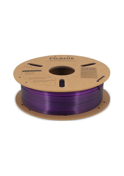 Filamix Magic Pla Siyah Mor 1kg İpeksi Parlaklık - Urhanshop Gönderimli
