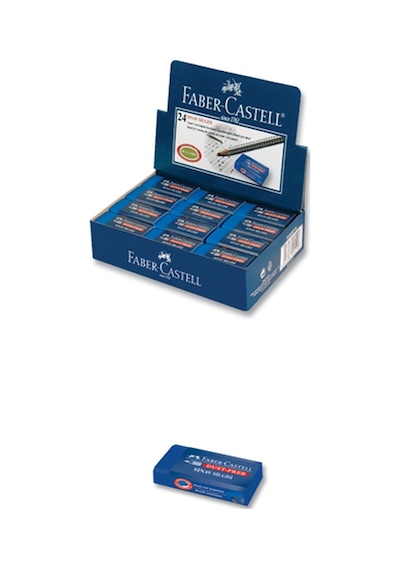 Faber-Castell Sınav Silgisi Dust Free Mavi 2'li