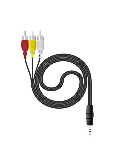 Px-4824 3.5 Mm Stereo To 3 Rca Dişi Tos Çevirici Dönüştürücü Ses/görüntü Kablosu, 3.5mm To Rca Görüntü Akt