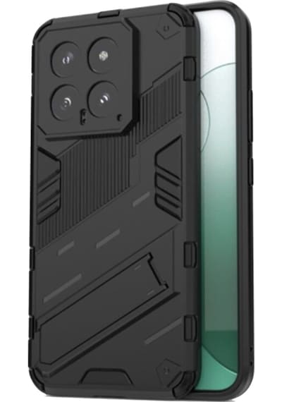 Xiaomi 14 Matrix Seri Armor Standlı Perfect Koruma Kılıf-al3416