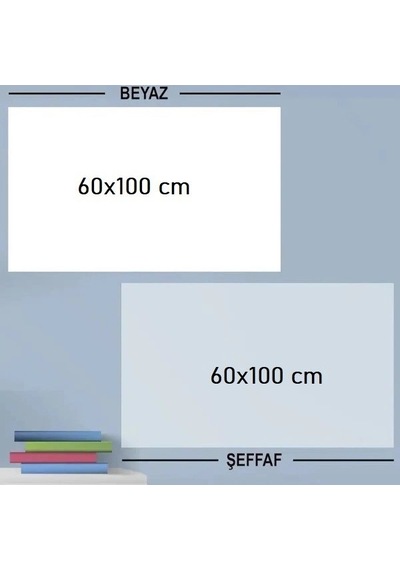 Manyetik Duvar Stickerı 100x60 Cm Ders Çalışma Yazı Tahtası