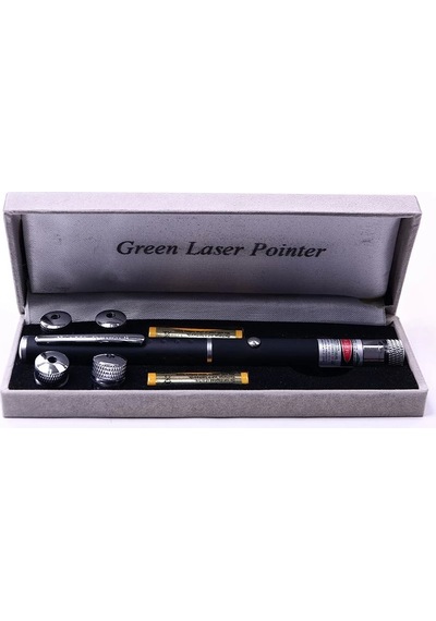 Pilli Yeşil Lazer Pointer Bm-521 Çok Renkli