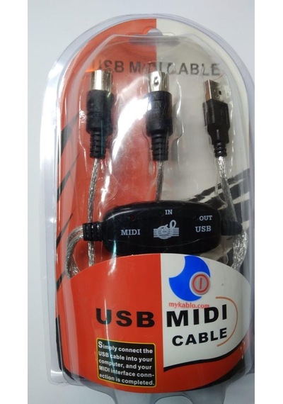 Usb 2.0 To Mıdı Çevirici 0.5 M