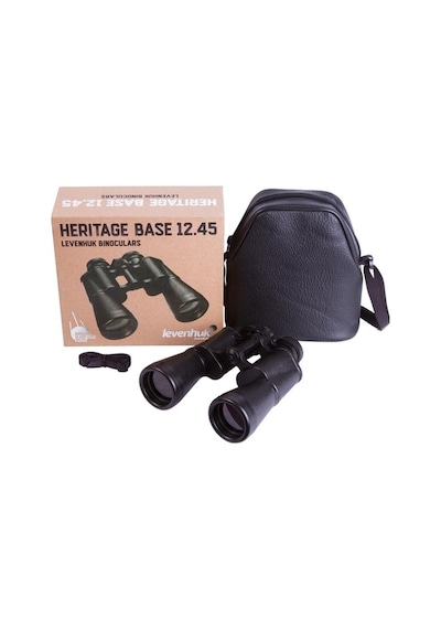 Levenhuk Heritage BASE 12x45 Dürbün Siyah
