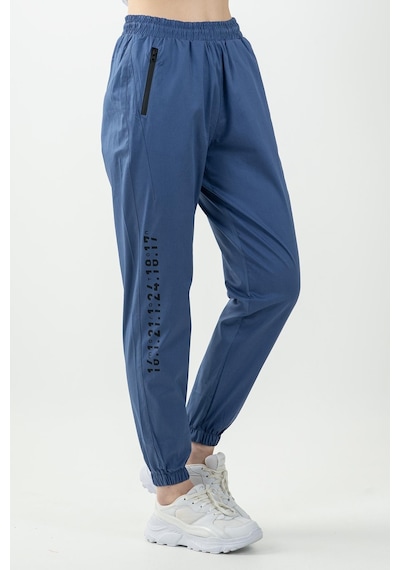 Maraton Sportswear Comfort Kadın Basic İndigo Pantolon 19994-indigo İndigo