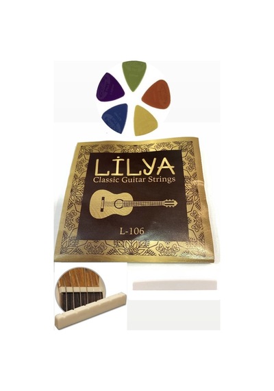 Lilya Klasik Gitar Teli 4'Lı Ekonomik Set