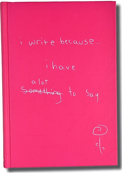 Deffter I Write Because I Have A Lot To Say Defter 64630-2 N11.3092