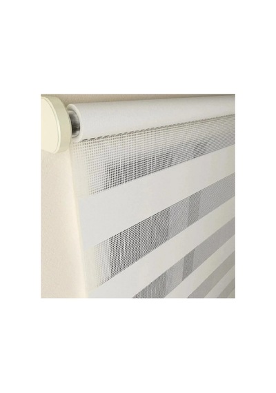 Bambu Beyaz Zebra Perde