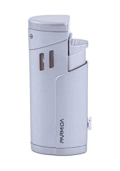 3 Torch Pürmüz Gümüş Puro Çakmağı - Tr5826