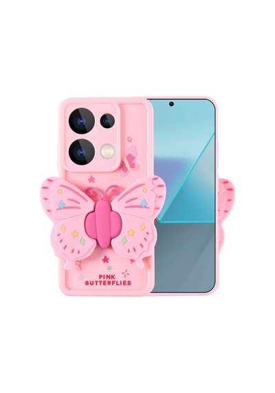 Xiaomi Redmi Note 13 Pro 4g Kılıf Kamera Korumalı Figür Tasarımlı Kapya Kapak