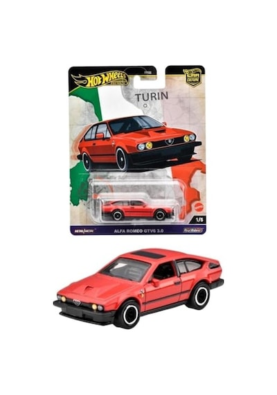 Hot Wheels Premium Car Culture Alfa Romeo Gtv6 3.0 Hrv80