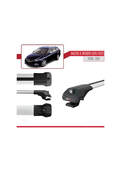Mazda 6 Iı Gz Wagon 2008-2012 Arası İle Uyumlu Ace-1 Ara Atkı T